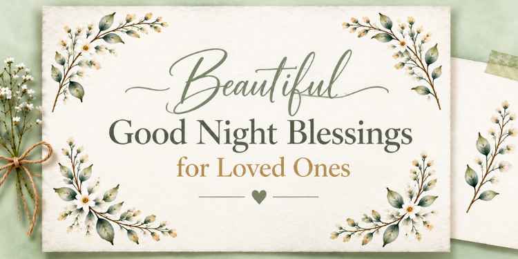 Good Night blessings