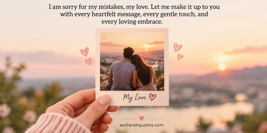 Apology messages
