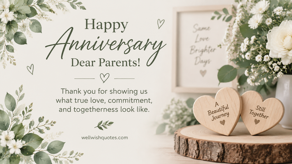 Parents' wedding anniversary 
