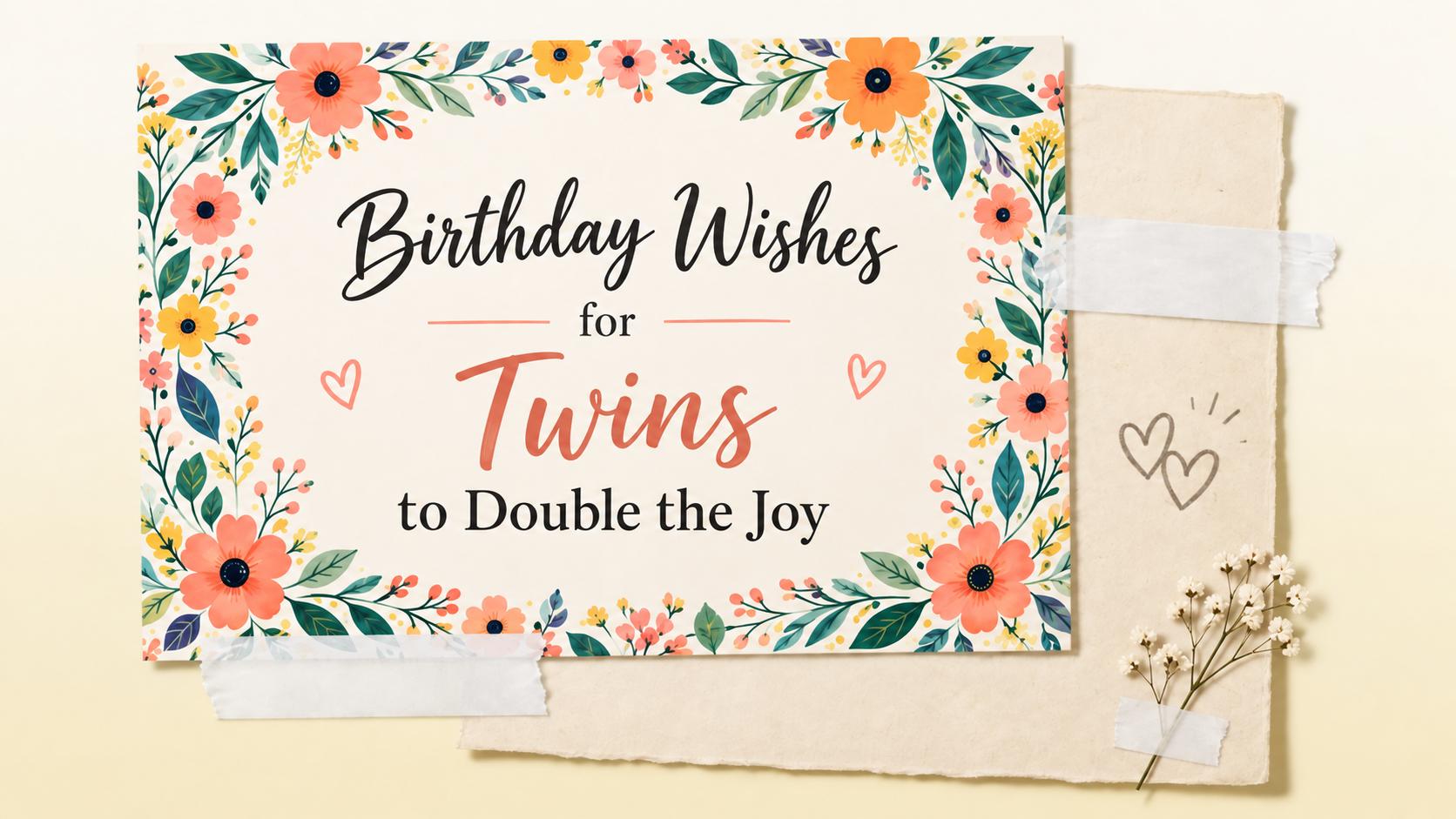 birthday wishes for twins