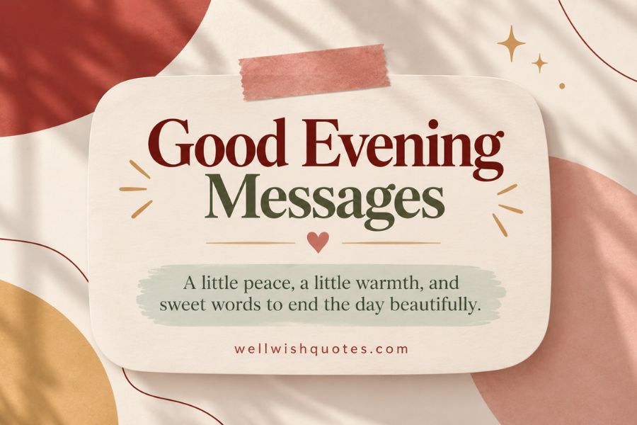 Good evening message