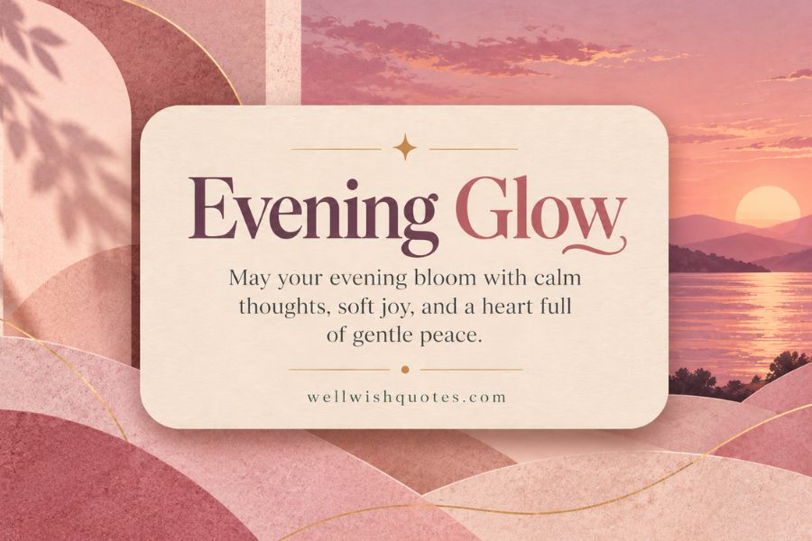 Good evening messages to my friend