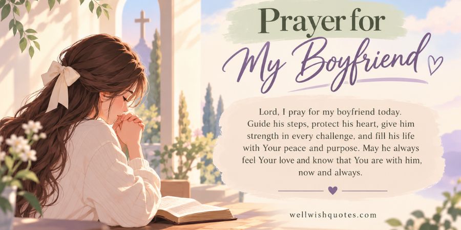 Prayer for my boyfriend