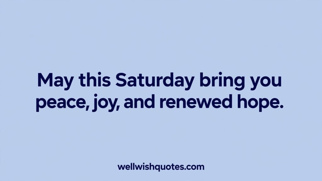 inspiration saturday blessings