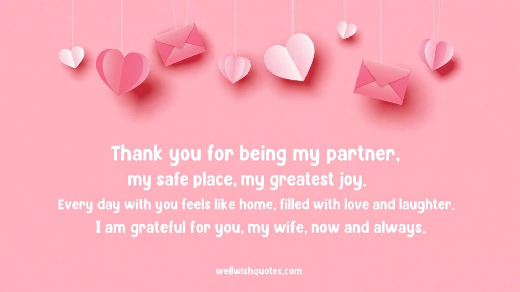 Romantic Message for Your Wife