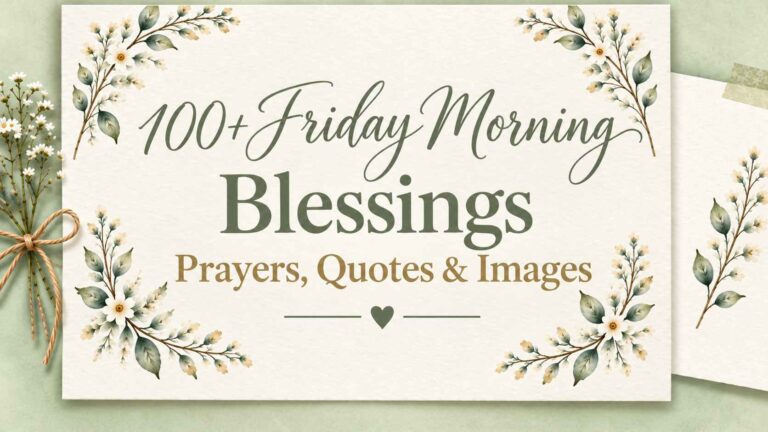 friday morning blessings