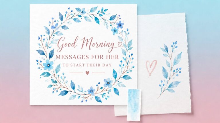good morning messages for her