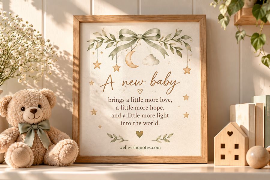 newborn baby wishes