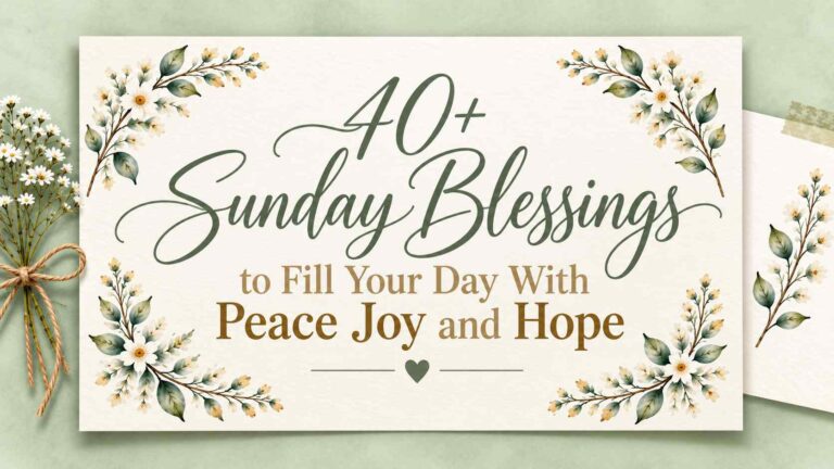 Sunday Blessings