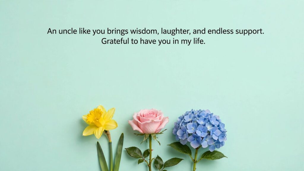 Appreciation Messages and Quotes for Uncle